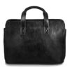 Pánská elegantní kožená taška – Solier, černá