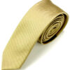 Pánská úzká kravata – zlatá