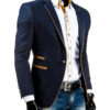 Pánské elegantní sako – Stilago, modré