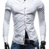 Pánská stylová košile – Alberto, bílá