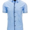 Pánská stylová košile – Hank, světle modrá